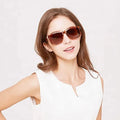 DUBERY  D518 Vintage square Polarized Sunglasses Women 2026 Women UV400 Fashion Brand Sunglasses