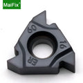 Maifix 1pcs 16ERG60-ZP10 Metric Screw Thread External Turning Cutter Stainless Steel CNC Cutting Tool Threading Inserts