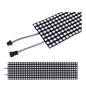DC5V 8x32 256 LED Pixel WS2812B Digital Flexible LED Light Panel Individually Addressable Full Dream Color Module