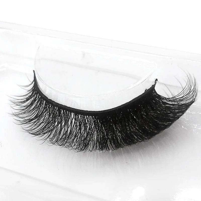 DC13 d Curl Eyelashes Full Strip Eyelashes Russian Strip Lash Extensions Wink Winged Fake Lashes Faux Mink Cat Eye Lash Strips