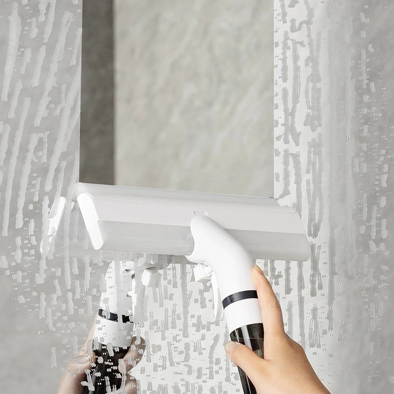 Jesun 3 in 1 Water Collect Window Cleaner Multifunction Best Shower Squeegee Magic Cleaning Brush with Squeegee