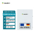 Germany Stock 100ah Lifepo4 Battery 51.2v 100ah 5kwh Solar Energy Storage Power Stackable 200ah/10kwh Capacity EU/USA Hybrid CAN