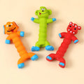 New Design Pet Chew Toys Eco-friendly Pet Dog Chew Toys Play Teething Cleaning Squeaky Latex Rubber Dog Toy
