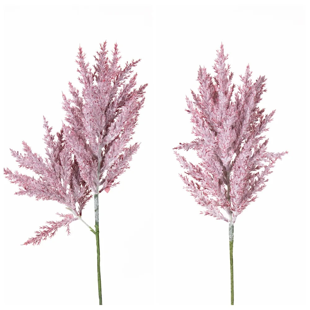 2024 New High-quality Decorative Flower Latex Fern Plastic Ferns for Wedding Decoration
