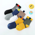 Bulk Spring Kids Cotton Floor Socks Newborn Teen Boys Young Girl Japan Tube Crew School Shoes Socks