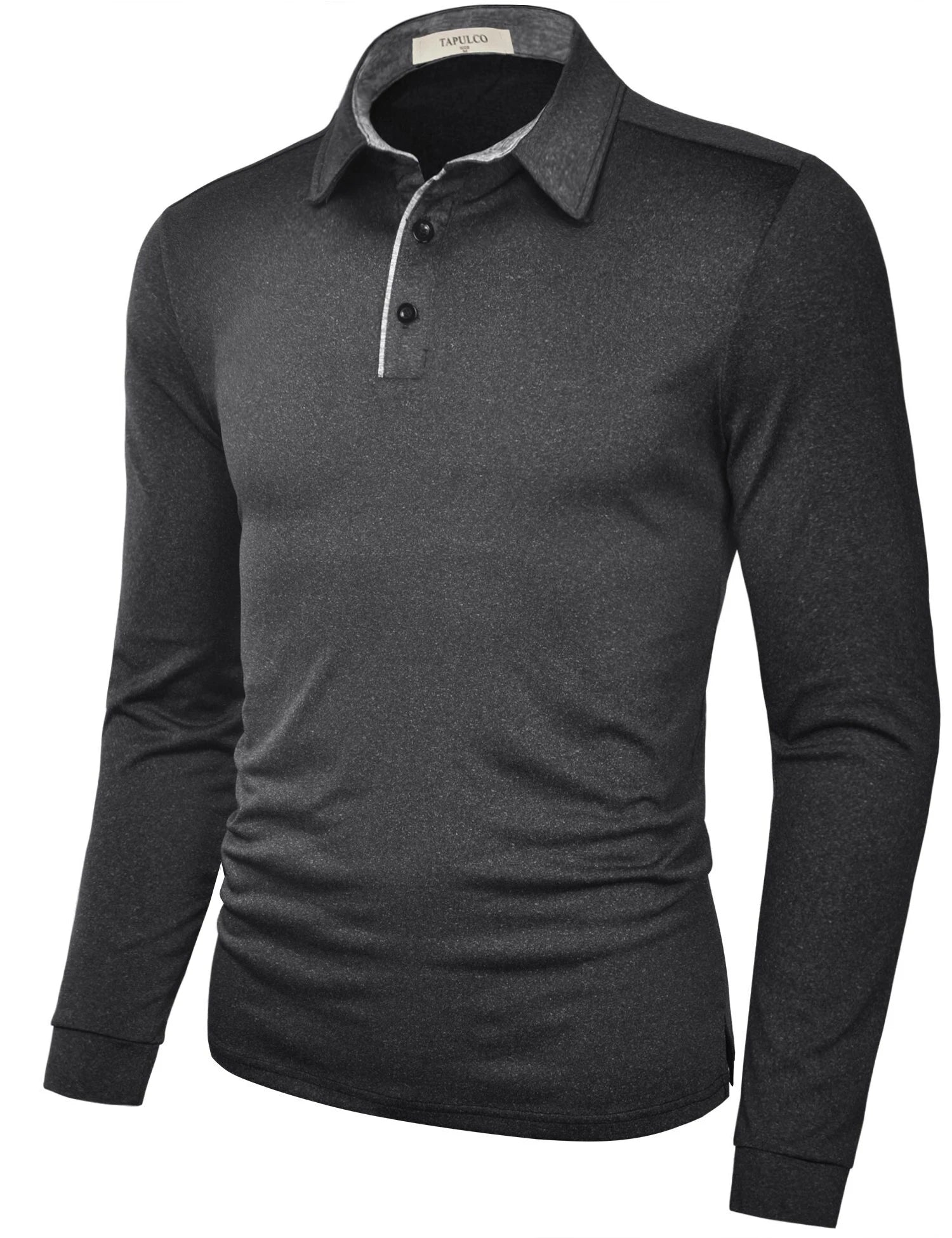 OEM Custom Design Wholesale Casual Men's Clothing Tops Clothing Supplier Men t Shirt  Full Sleeve Polo Tee Shirt New Design