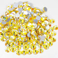 Yantuo Wholesale Nail Art Rhinestones Design Flat Back  Citrine AB More Than 100 Colors Strass Rhinestone Bulk