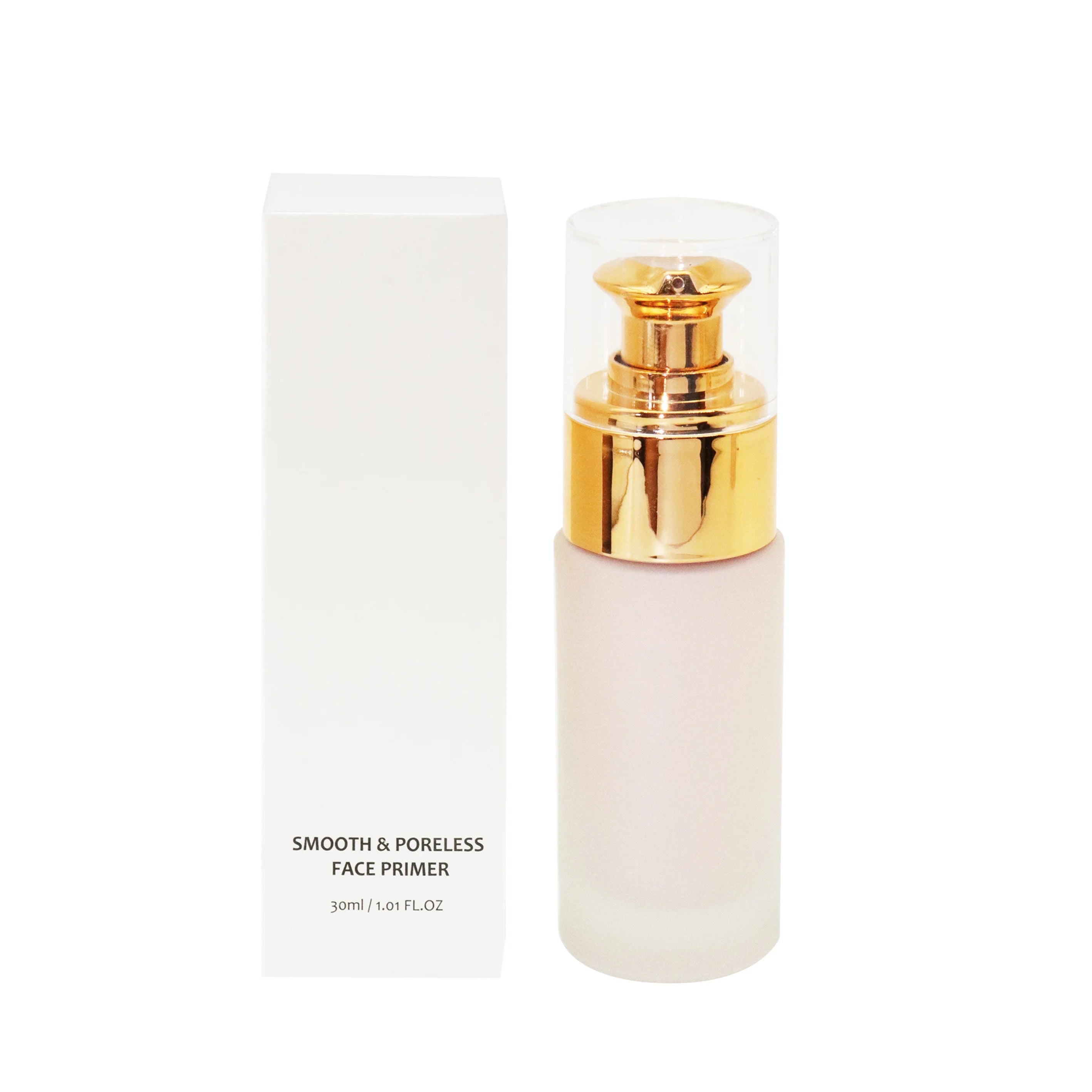 Professional Single Makeup Face Primer Matte Waterproof Brighten Base Primer for Light Fair Skin Tones Colorful Nature Packaging