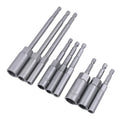 1/4 Deep Non-magnetic air Batch Sleeve Pneumatic Deepen Sleeve Hexagon Inner air Batch Head Nut Quick Sleeve Tool