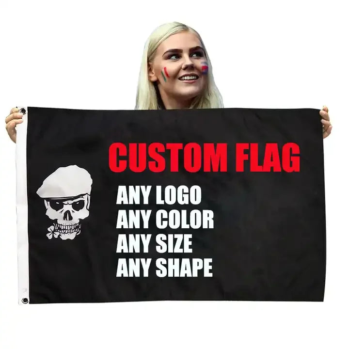 Customized logo Personalized Banner Customized Advertisement Digital Printing 3x5Ft Customized Flag
