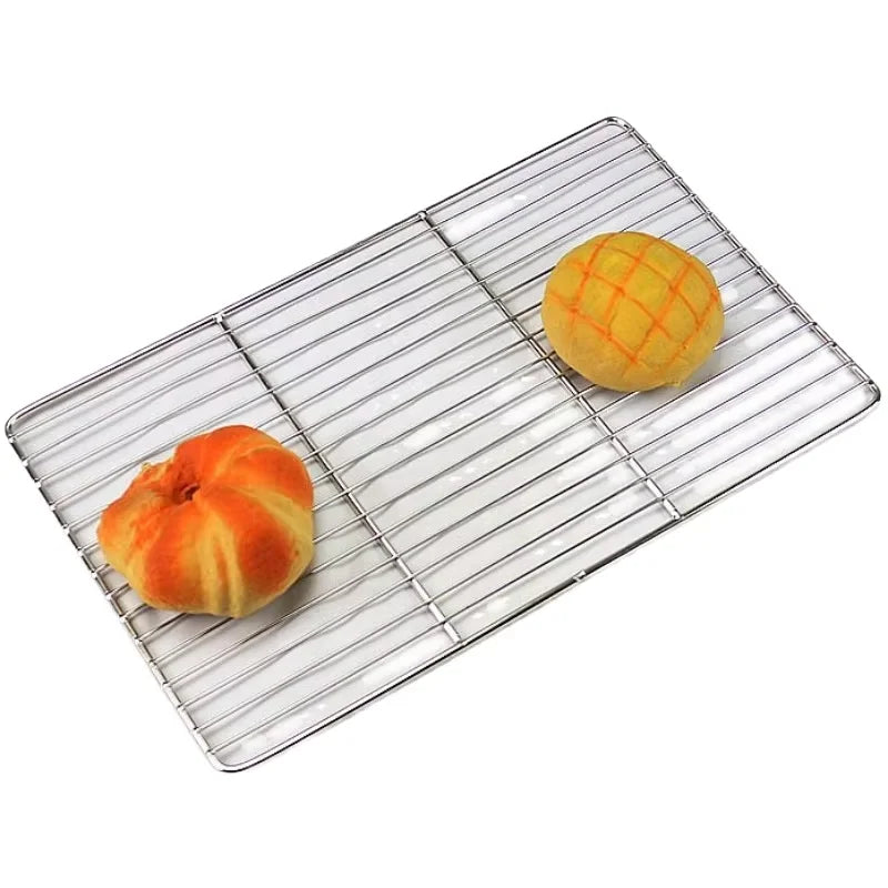 Hot Sale Food Grade Barbecue Grill Accessories Baking Rack Tray Net Stainless Steel Grill Grate Bbq Accessories