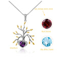 Abiding Jewelry Genuine Custom Necklace Designer 18K Gold Plated 925 Sterling Tarnish Free Chain Silver Pendant