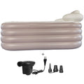 Update New Design Foldable PVC Bath Folding Inflatable Portable Outdoor Hot Spa Shower Tub
