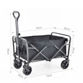 Brightbebe 5 Inch Ground Camping Folding Chair Home Pulling Tools Cart Car Shopping Picnic Trolley OEM Customizable Beach