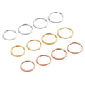 Cheap and Fine Natural Stone Crystal Ring Stainless Steel Gold Plated Women Band Rings Jewelry
