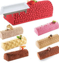 D5041 Various Styles Pattern Home Made Swiss Roll Turn Sugar Cake Baking Pastries Chocolates Resin Mold Silicone 3D Mould