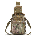 Waterproof Shoulder Tactical Chest Bag Riding Hiking Outdoor Camouflage Waterproof Molle Messenger Bag Backpack Rucksack