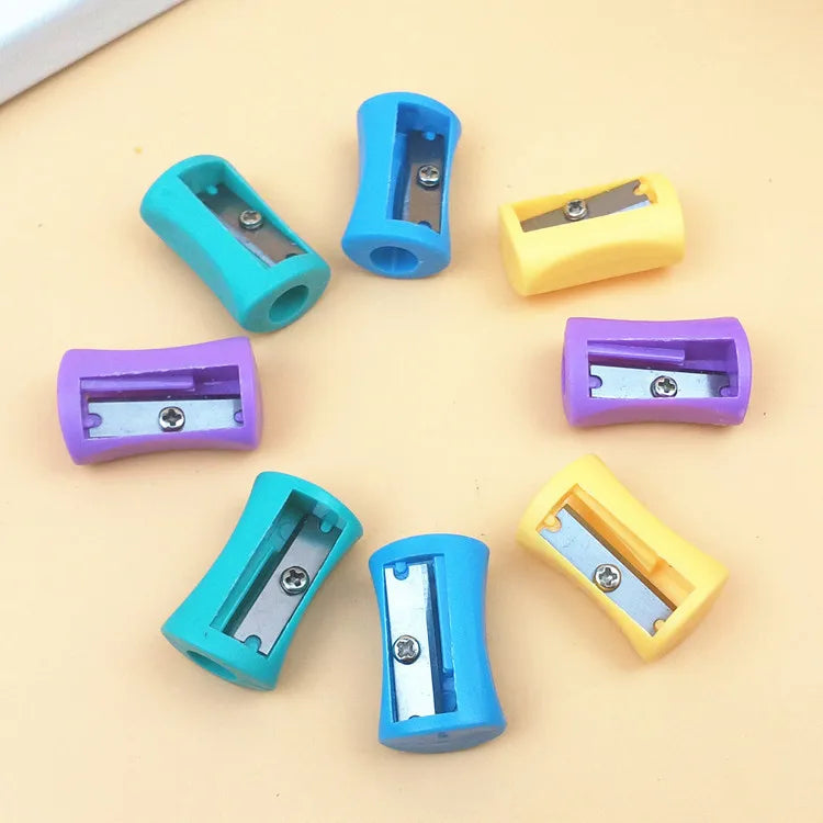 Factory Price Plastic Cute Pencil Mini Sharpeners Standard Pencil Cutting Machine Student School Office Stationery