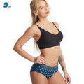 Everyday Style Super Absorbent Menstrual Knitted Underwear Leakproof Physiological for Period Lining with Plain Dyed Technics