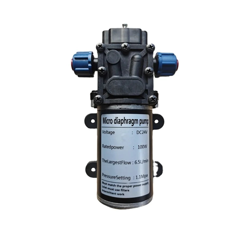 12V24V48V100W6.5L Metal Motor Reflux Diaphragm Pump Spray Disinfection Farm Spray FCC Pump