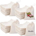 250X300mm Pure Cotton Cloth Filter Bags for Medicine Herbal Reusable Environmentally Friendly Non-Toxic Packaging Printing