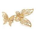 Butterfly designer women brooches and pins pins custom fashion brooch for ladies popular brands jewelry wholesale crystal