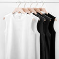 230 Grams Quick Dry  Blank Tank Top 100% Premium Cotton Custom Digital Logo Stringer Sleeveless Shirt Top Dropshipping