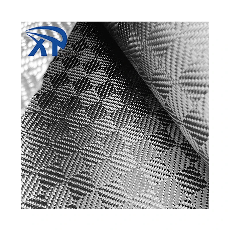 Cheap Factory Price Cube Shape Design Carbon Fiber Special Pattern Carbon Fiber Fabric