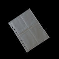 A5 Size Clear Plastic PP Album Pocket 3\" Transparent Card & Photo Pockets