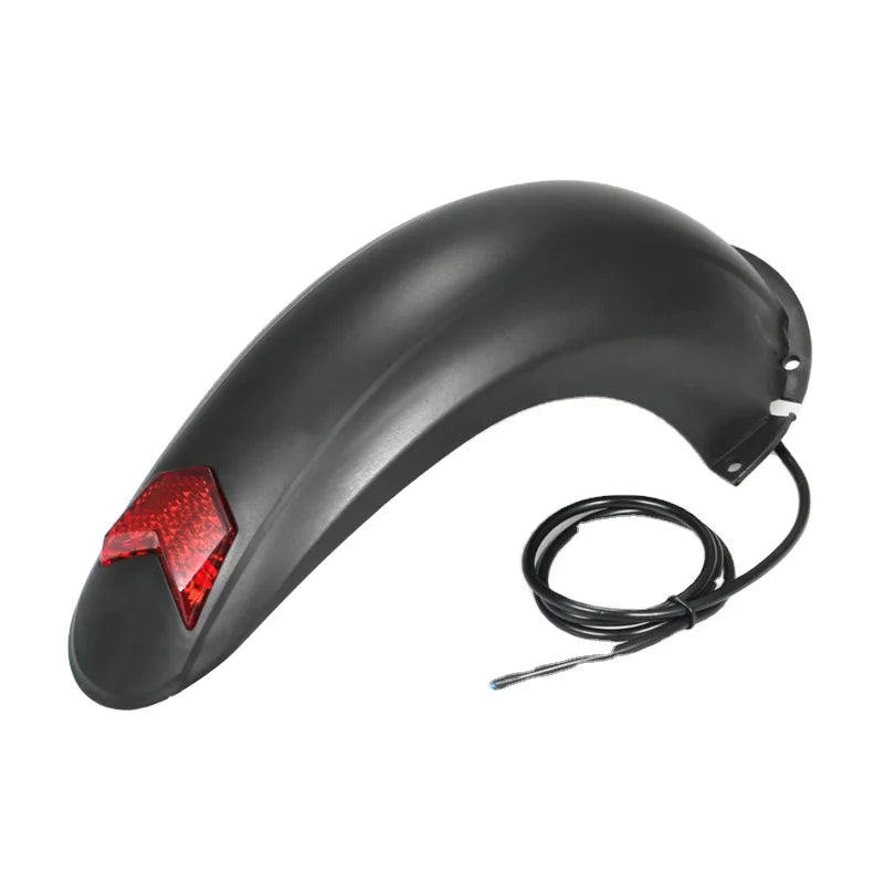 Rear Fender With Taillight for Kugoo M4 Electric Scooter Kick Scooter Back Mudguard Accessories Parts