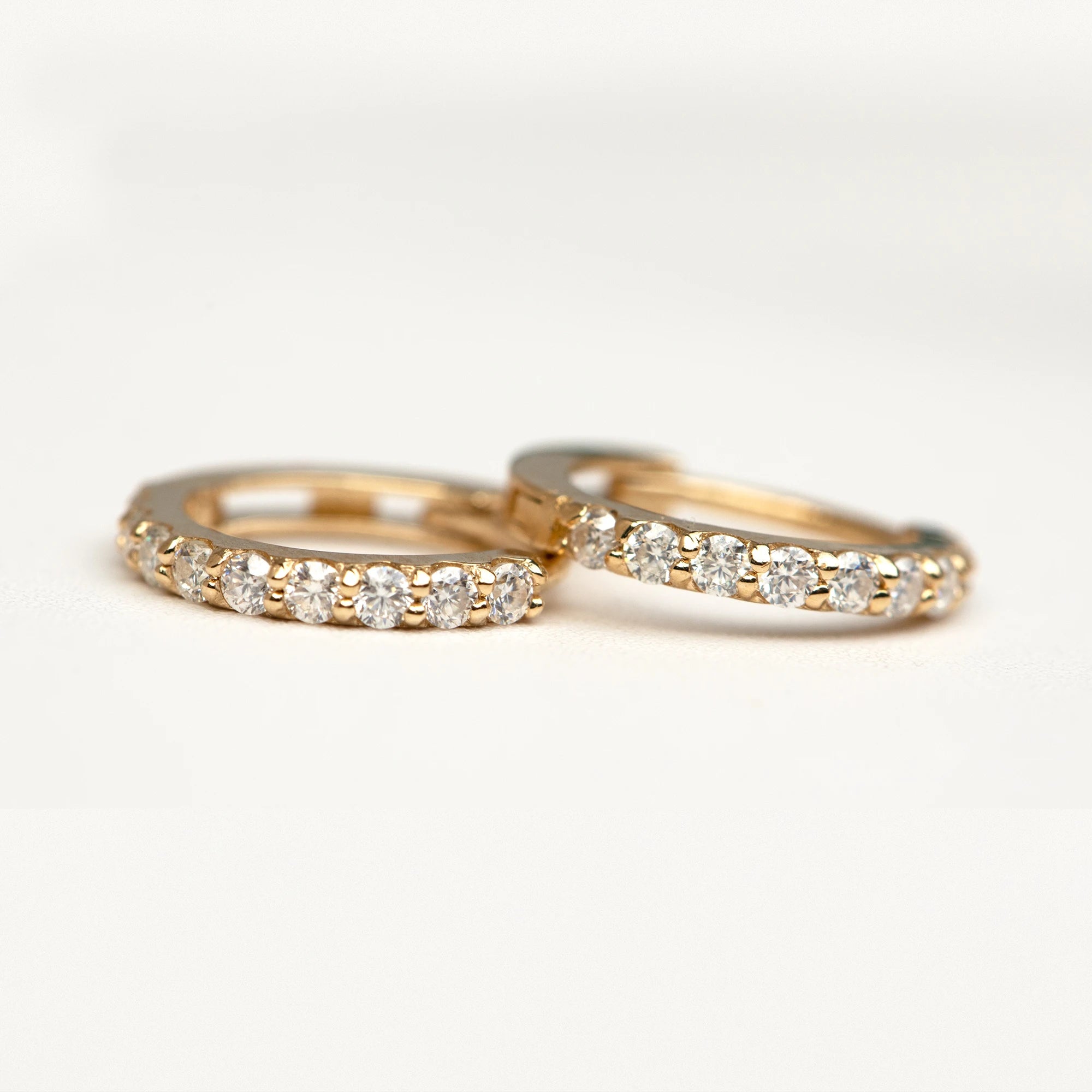 Opulent Signature 14K Gold Natural Diamonds 0.18ct Brilliant Cut NGTC Certified Classic Wedding Earrings Custom Personalized
