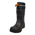 Unisex Kids Fashion Waterproof Hard-Wearing Anti-Slip Mid-Calf Winter TPR Rubber Upper Cotton Lining Rain Boots