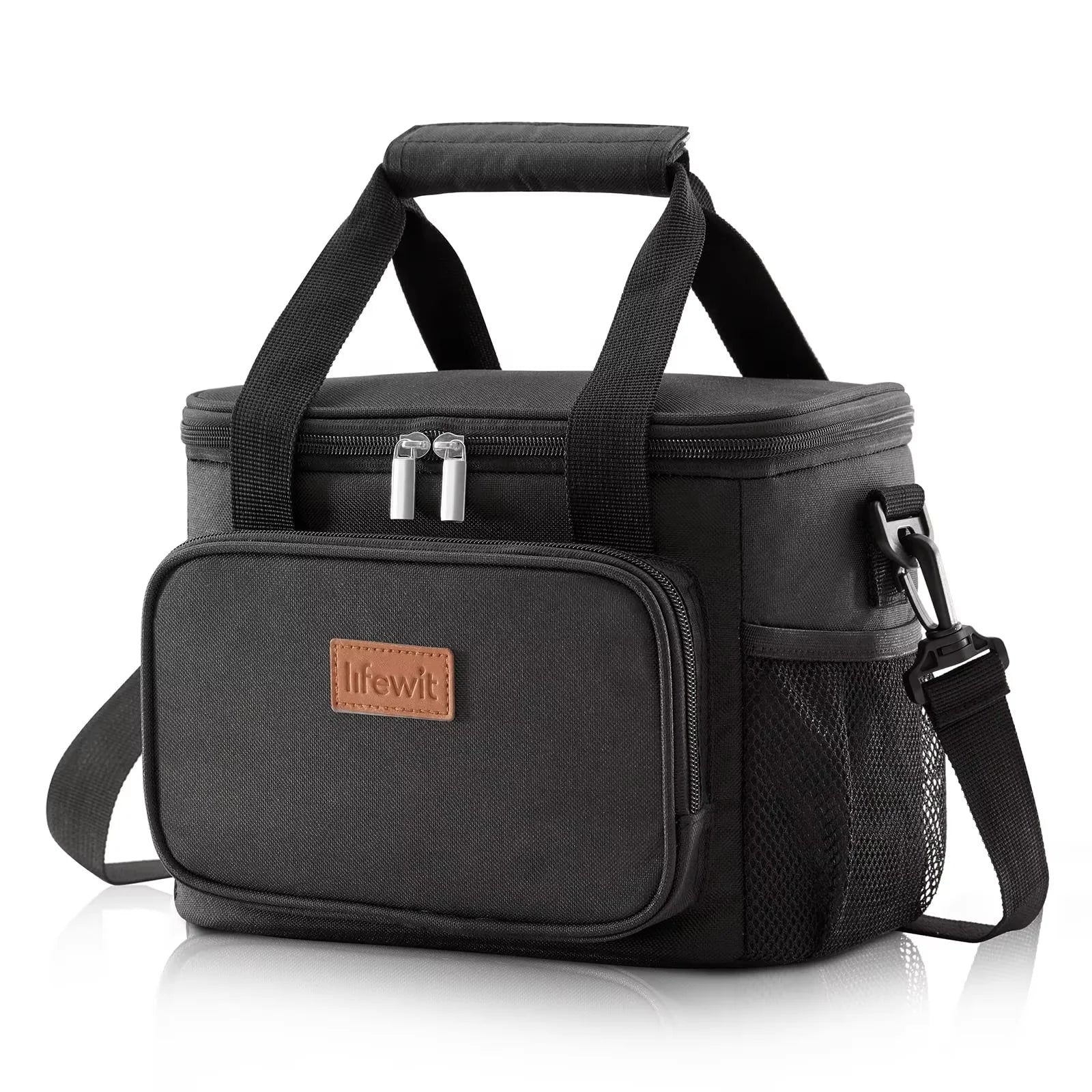 Family Large Capacity Picnic Stylish Lunch Bag 15 L Insulated Lunch Box Soft Cooled Tote Camping Cooler Bag Crossbody