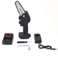 Hot Sale New Mini Electrical Pruning Chain Saw 1/4" 4" 24V Battery Two in One Set for Home Use