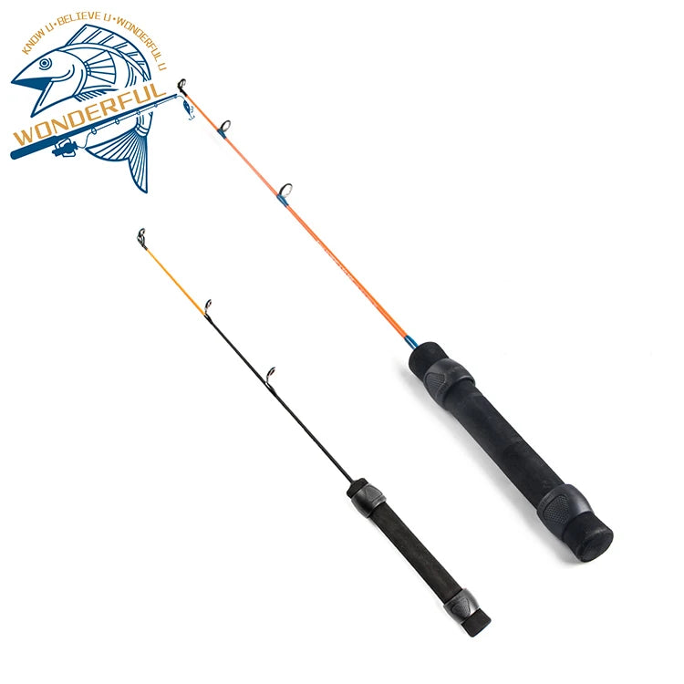 50cm Ml MH One Section Glass Steel FreshwaterRaft Spinning High Sensitivity Ice Fishing Rod