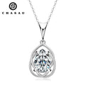 2.0ct D-Color VVS1 Geometric S925 Sterling Silver Pendant Necklace Fashionable Teardrop Design for Moissanite Necklace