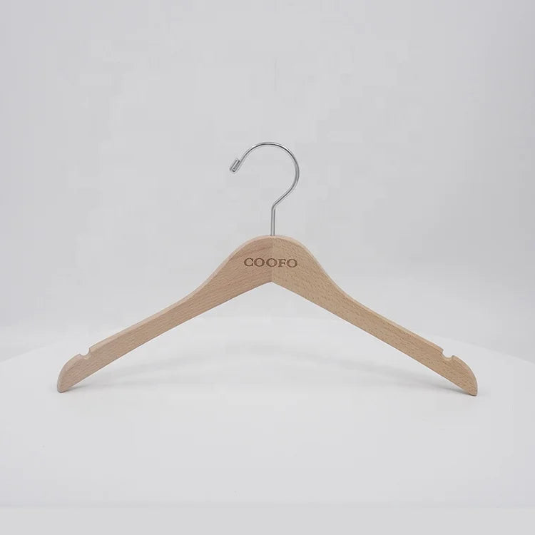 Wholesale Antique Special Design Wide Shoulder Hanger Wooden Suit