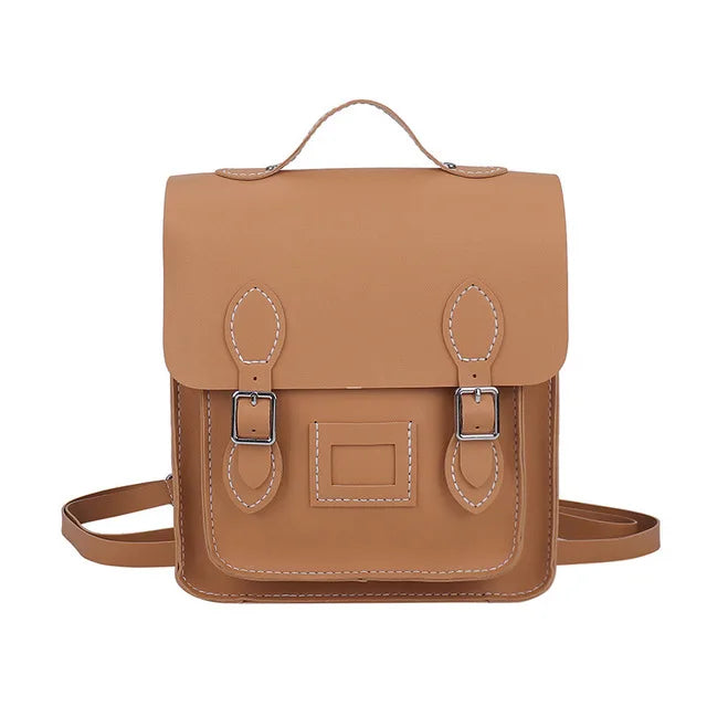 Retro Handmade Backpack Messenger Bag Hand Stitching Sew DIY Material Cambridge Woven Bag Large Capacity New