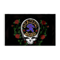 Custom Small MOQ Fast Deliivery Indoor Outdoor Large Flags 5X3ft Grateful Dead Flags