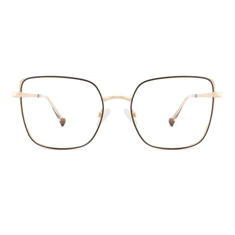 High End Trendy Square Eye Frames Optical Women Cateye Eyewear Optical Glasses Frame