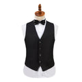 High Quality 2023 Autumn Winter Men Double Breasted Reversible Short Casual Suit Wedding Dress Business Temperament Vest