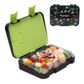 Toursun Food Lunch Box for Kids School Bpa Free 4 Compartment Tritan Kids Bento Box