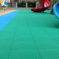 Wear-Resistant Non-Slip Solf Kindergarten Flooring Outdoor Playground Plastic Decor Floor Tile
