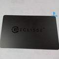 Matt Black Uv Custom Plastic Pvc Cards