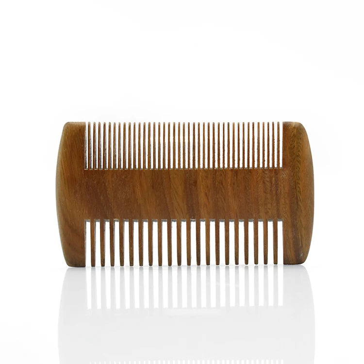 Luxurious Green Sandalwood Handmade Wooden Handicrafts Comb for Souvenir Gift