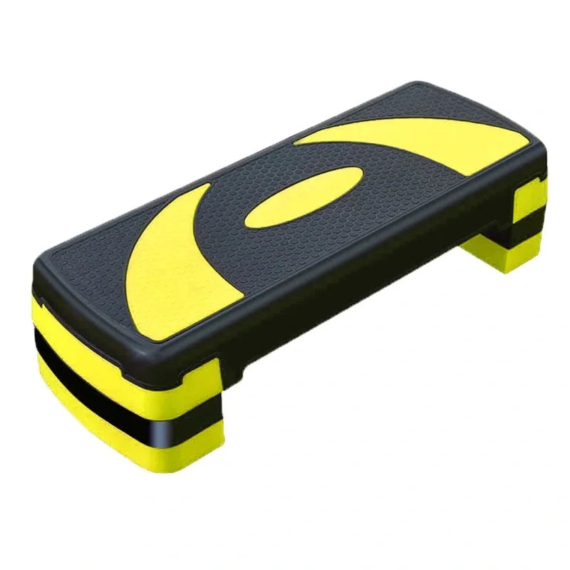 Fitness 3 Levels Adjustable Aerobic Step Platform Aerobic Steppers Board Workout Bench