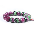 Y101 Wholesale Bracelets 8MM 10MM Women Men Jewelry Pulseras Con Cuentas Multi Colors Beaded Natural Stone Bracelet