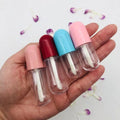 In Stock 2ml Capsule Shape Lip Gloss Empty Bottle Lip Gloss Bottle Lip Dye Liquid Bottle High Quality