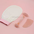 New Arrival LOW MOQ Bamboo Silk Exfoliating Gloves Custom Logo for Face and Body Remove Dead Skin Tan Exfoliating Mitt