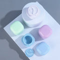 Empty Blue White Green Creams Jars 20ml 30ml 50ml Skincare Round Packaging Container Cosmetic Plastic Jars